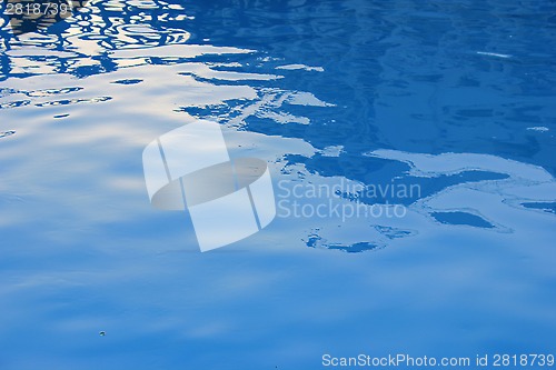 Image of blue water