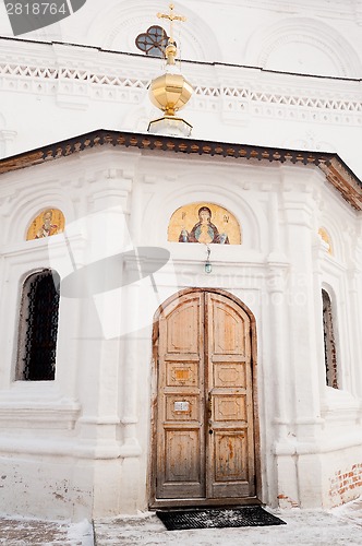 Image of Abalak. Entrance to Sacred Znamensky temple