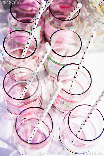 Image of Decorative party glasses