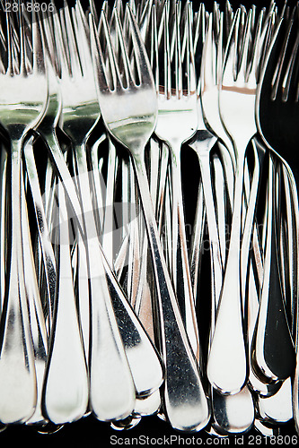 Image of Metal eating forks