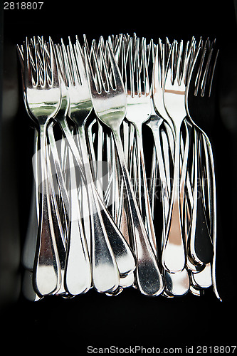 Image of Metal eating forks