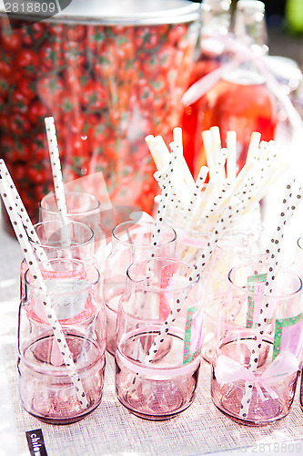 Image of Decorative party glasses