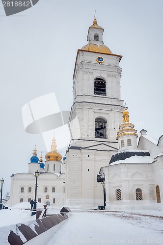 Image of Tobolsk Kremlin. Winter view. Russia