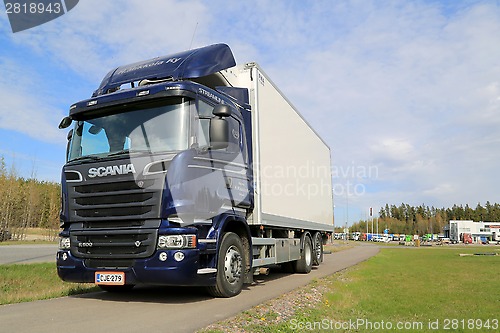 Image of Blue Scania R500 V8 Truck