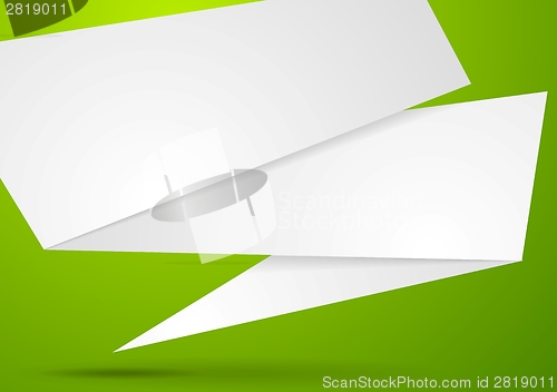 Image of Concept origami background