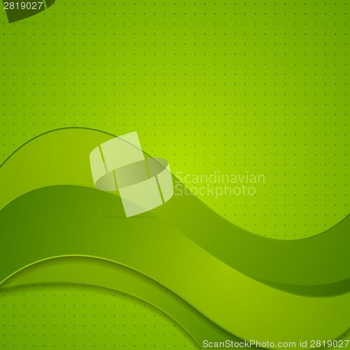 Image of Bright wavy vector design