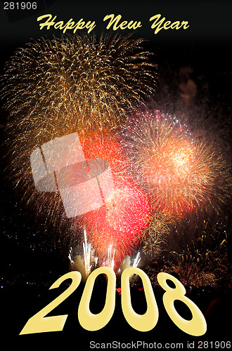 Image of fireworks for 2008