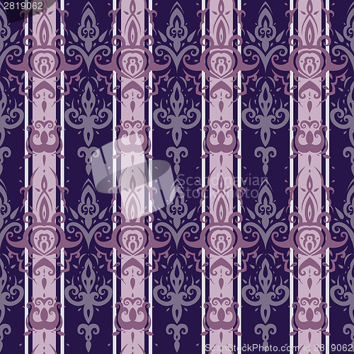 Image of Seamless wallpaper pattern.