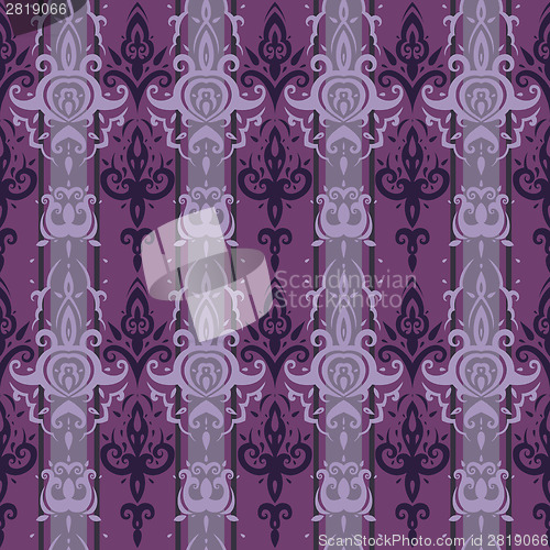 Image of Seamless wallpaper pattern.