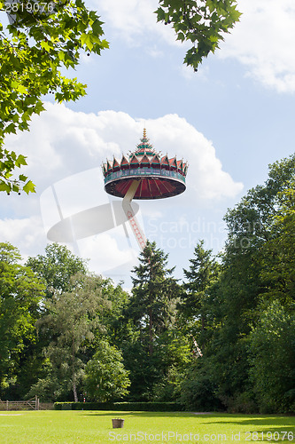 Image of KAATSHEUVEL/THE NETHERLANDS - MAY 23th, 2014: Efteling park ride