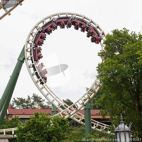 Image of KAATSHEUVEL/THE NETHERLANDS - MAY 23th, 2014: Efteling park ride