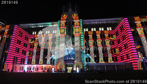 Image of Museum of Contemporary Arat, The Rocks, Sydney Vivid festival