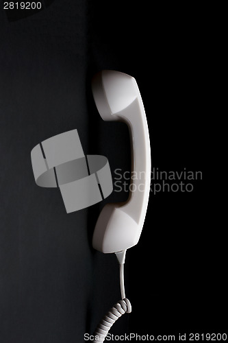 Image of Retro telephone with cord