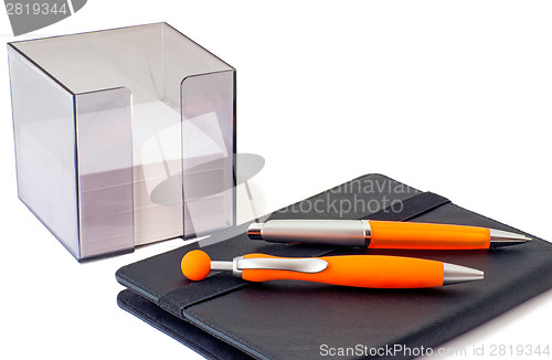 Image of Two beautiful handles for the letter, a notebook and scratch pap