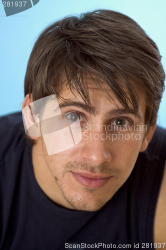 Image of portrait of a young man smiling