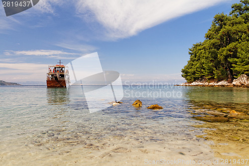 Image of Ship in the sea