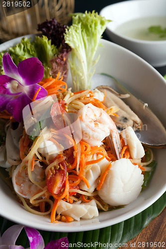 Image of Thai Seafood Som Tum Salad