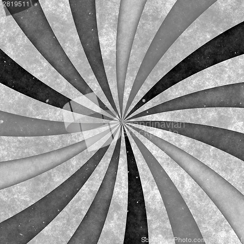 Image of Black and White Grunge Rays