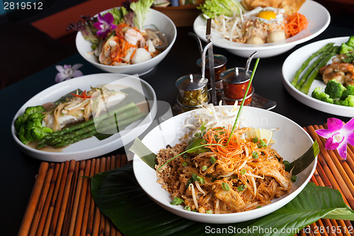 Image of Thai Food Dishes