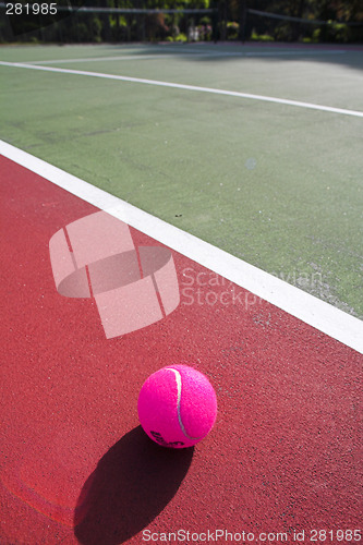 Image of tennis court