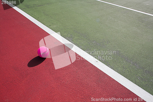 Image of tennis court