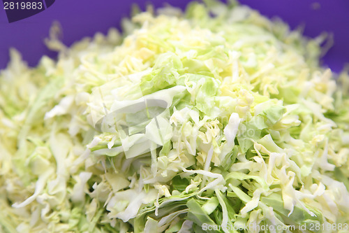 Image of sliced kale