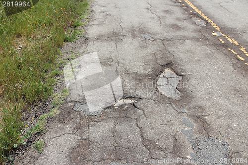 Image of Pothole road