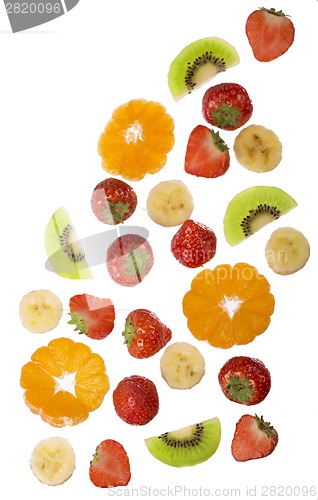 Image of fruits isolated