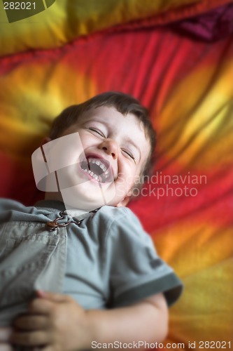 Image of baby laughing