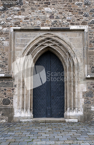 Image of Medieval door.