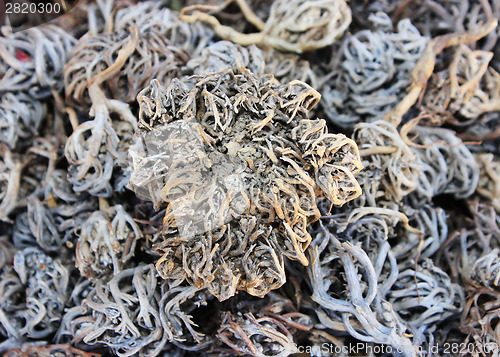 Image of Spices and herbs on market