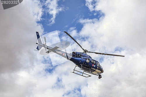 Image of France Television's Helicopter