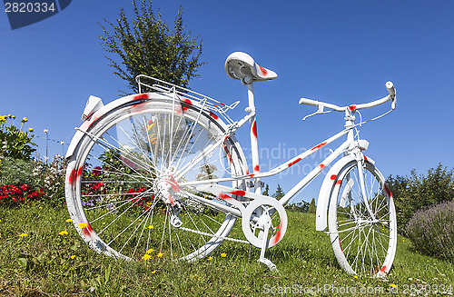 Image of Polka Dot Vintage Bicycle