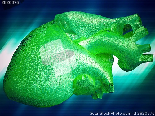 Image of Artificial human heart