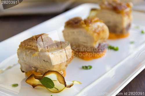 Image of Roasted Pork Belly Cubes