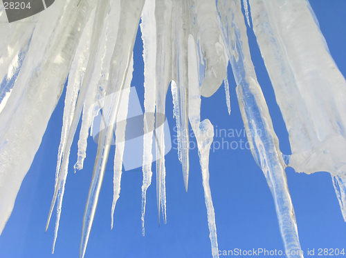 Image of Big icicles
