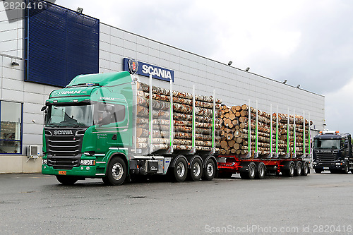 Image of Scania R730 Euro 6 V8 Timber Truck