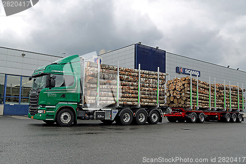 Image of Scania R730 Euro 6 V8 Timber Truck 