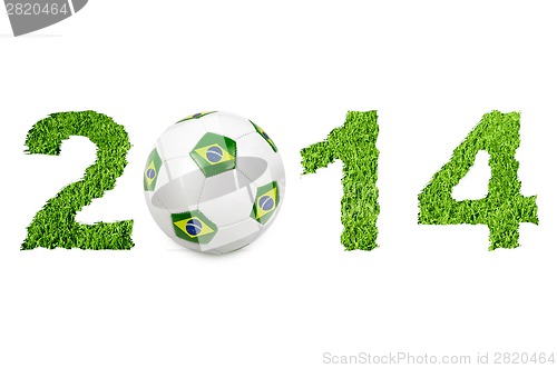 Image of 2014 soccer ball