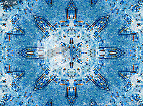 Image of Abstract jeans pattern