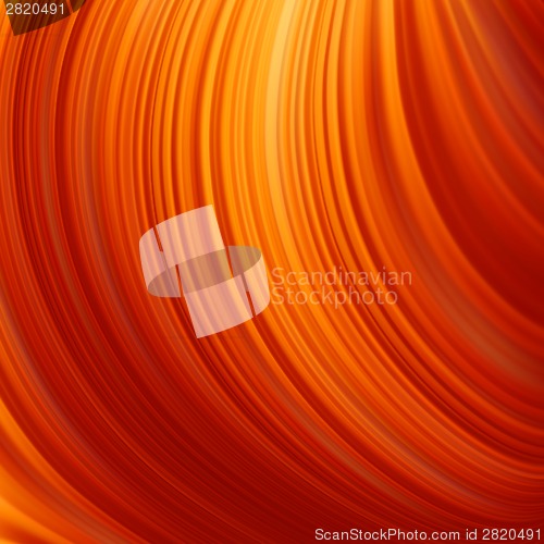 Image of Abstract glow Twist with fire flow. EPS 8