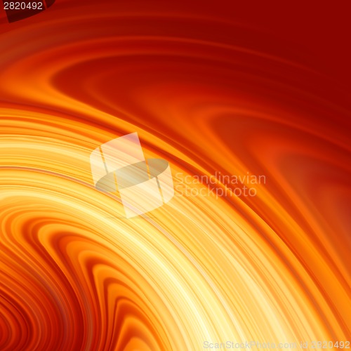 Image of Abstract glow Twist with fire flow. EPS 8