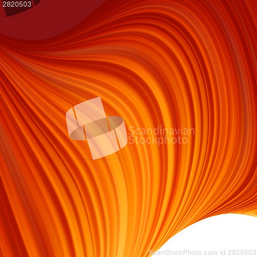 Image of Abstract glow Twist with fire flow. EPS 8