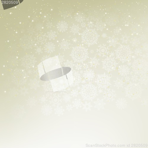 Image of Christmas elegant beige background. EPS 8