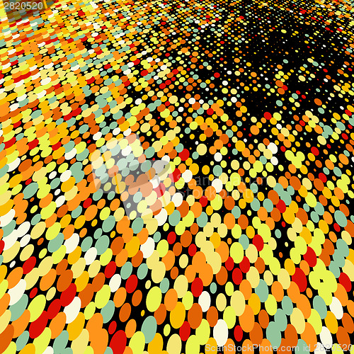 Image of Multicolored Abstract Mosaic Background. EPS 8