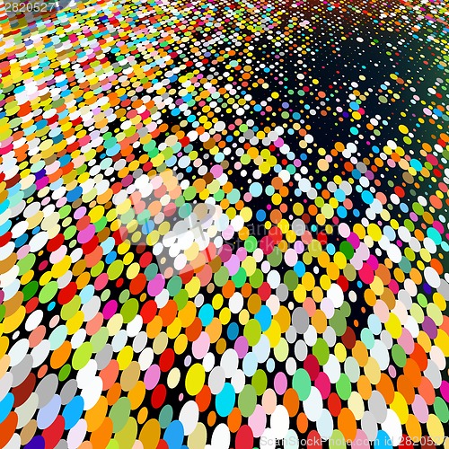 Image of Multicolored Abstract Mosaic Background. EPS 8