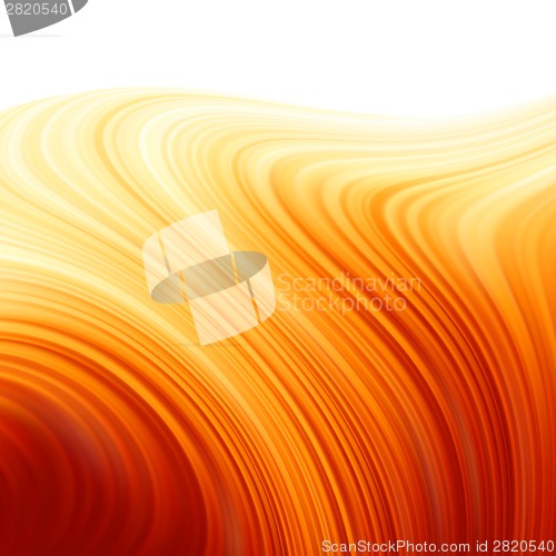 Image of Abstract smooth lines vector background. EPS 8