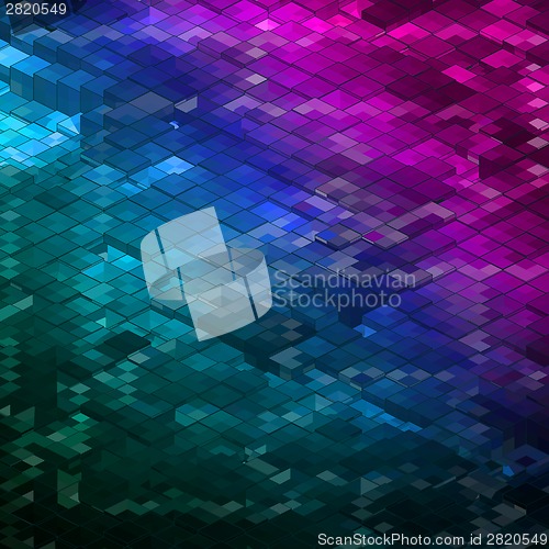 Image of Abstract colorful Mosaic background. EPS 8