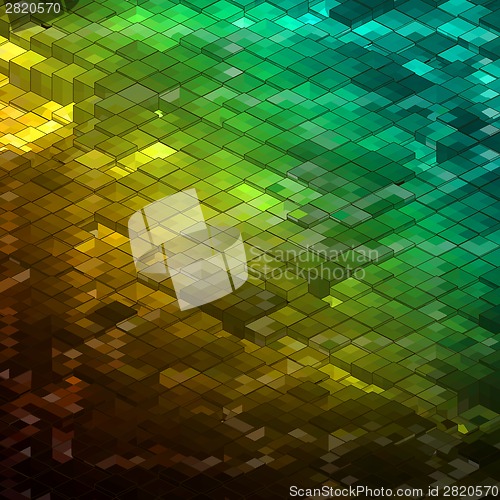Image of Abstract colorful Mosaic background. EPS 8