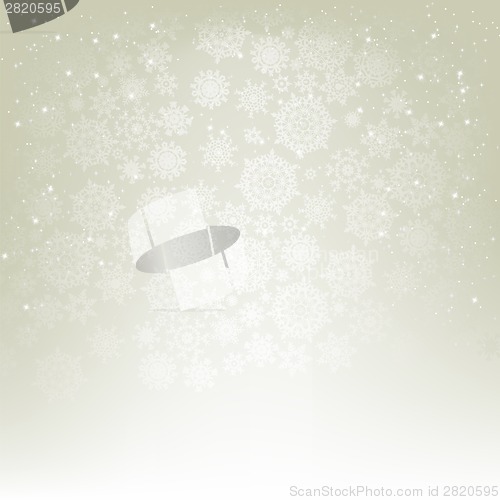 Image of Elegant christmas with copy space. EPS 8